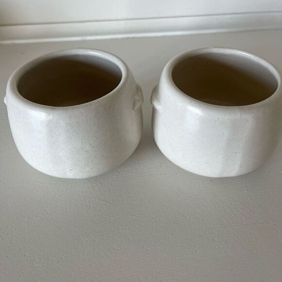 Vintage Westbend Pottery Bean Pot Crock Bowls - set of 2 - Picture 3 of 5